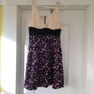 Multi patterned mini dress - with pockets!